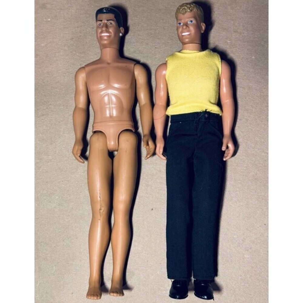 New Kids On The Block Dolls Joey & Danny 12” Vintage 90’s Toys